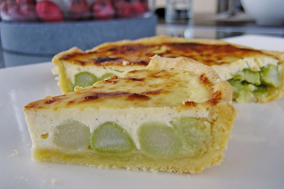 Spargel-Ricotta-Quiche