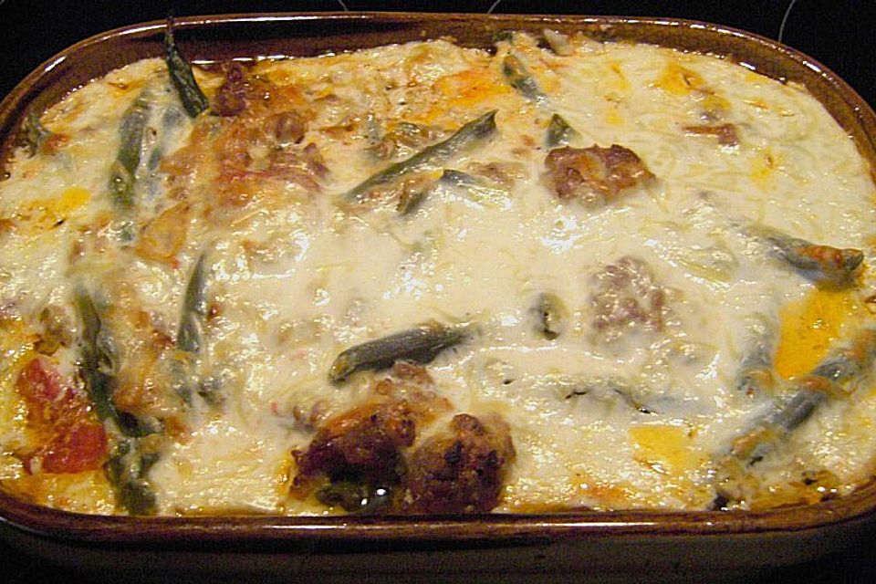 Herzhafte Bohnenpfanne