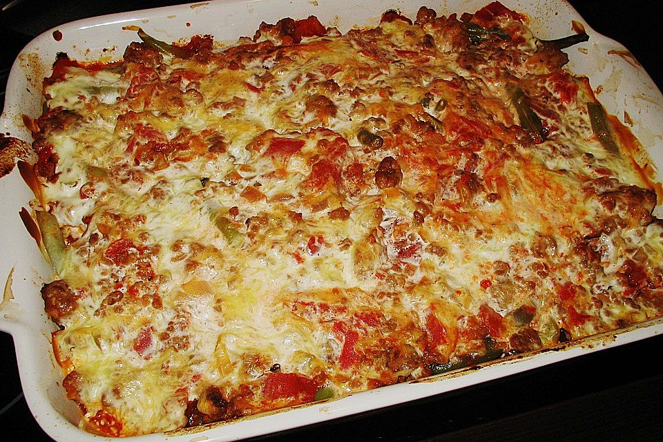 Herzhafte Bohnenpfanne