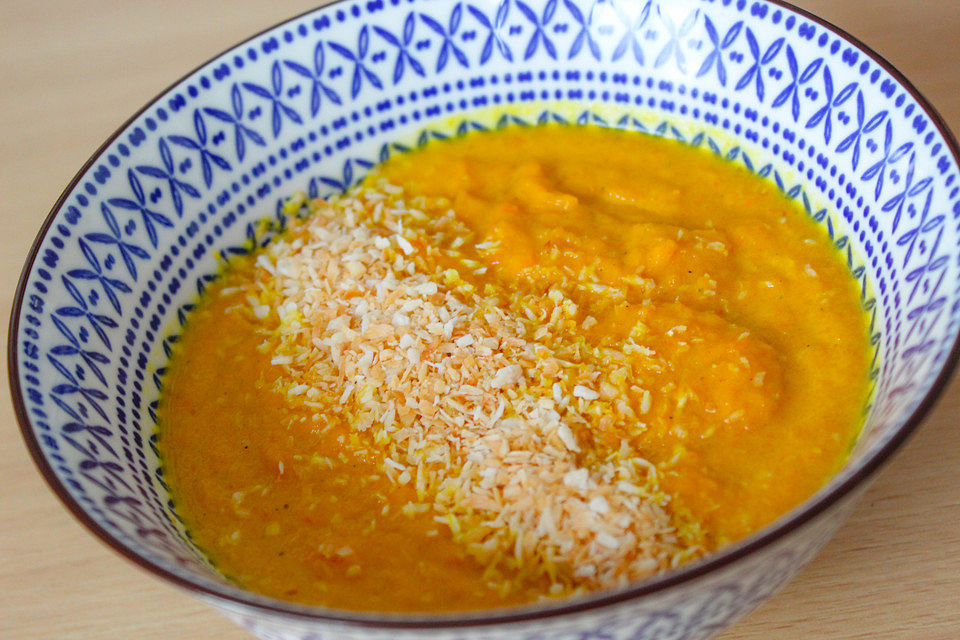 Karotten - Kokos - Suppe