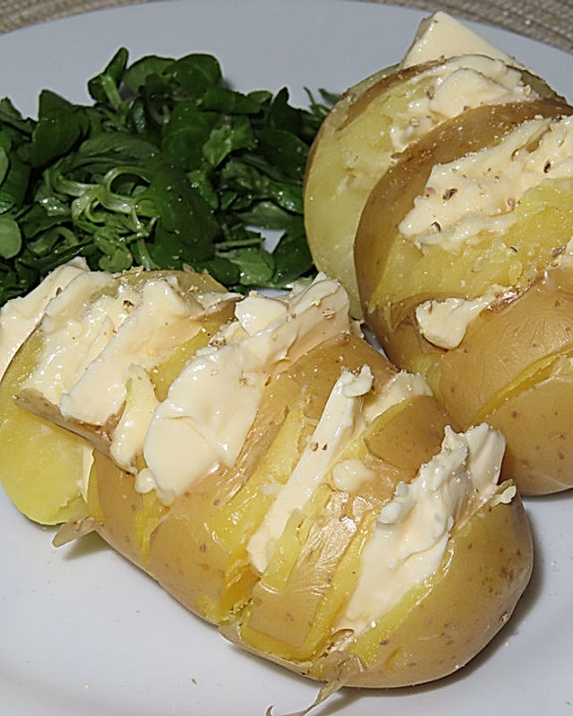 Schmelzkäse - Kartoffeln
