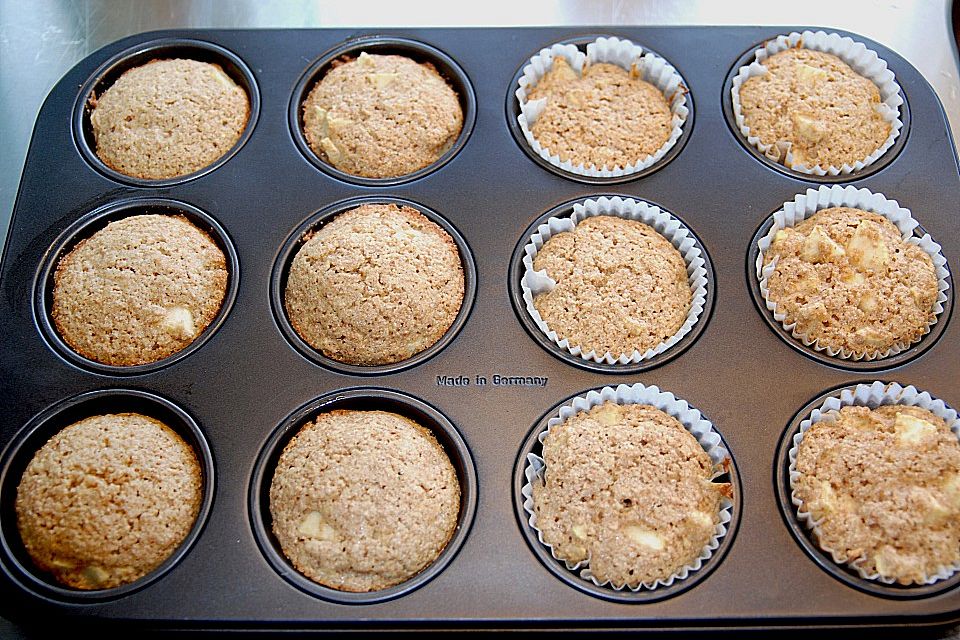 Apfel - Dinkel - Muffins