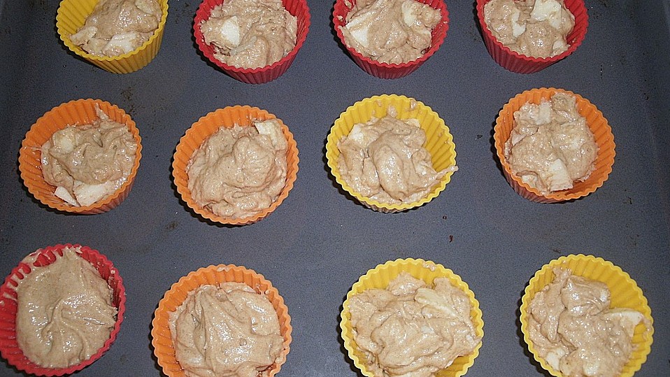 Apfel - Dinkel - Muffins von angimaus