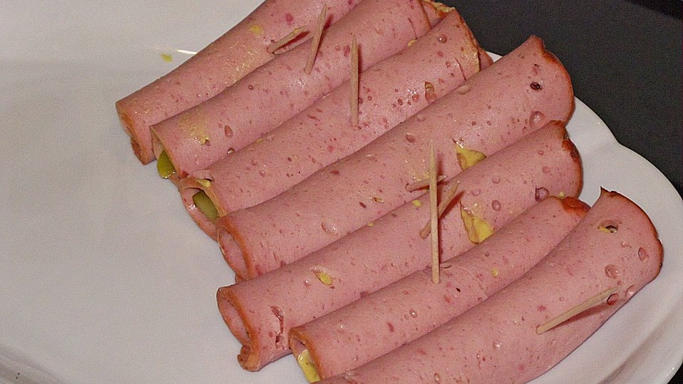 Leberkäseauflauf mit Sauerkraut und Kartoffeln von daja