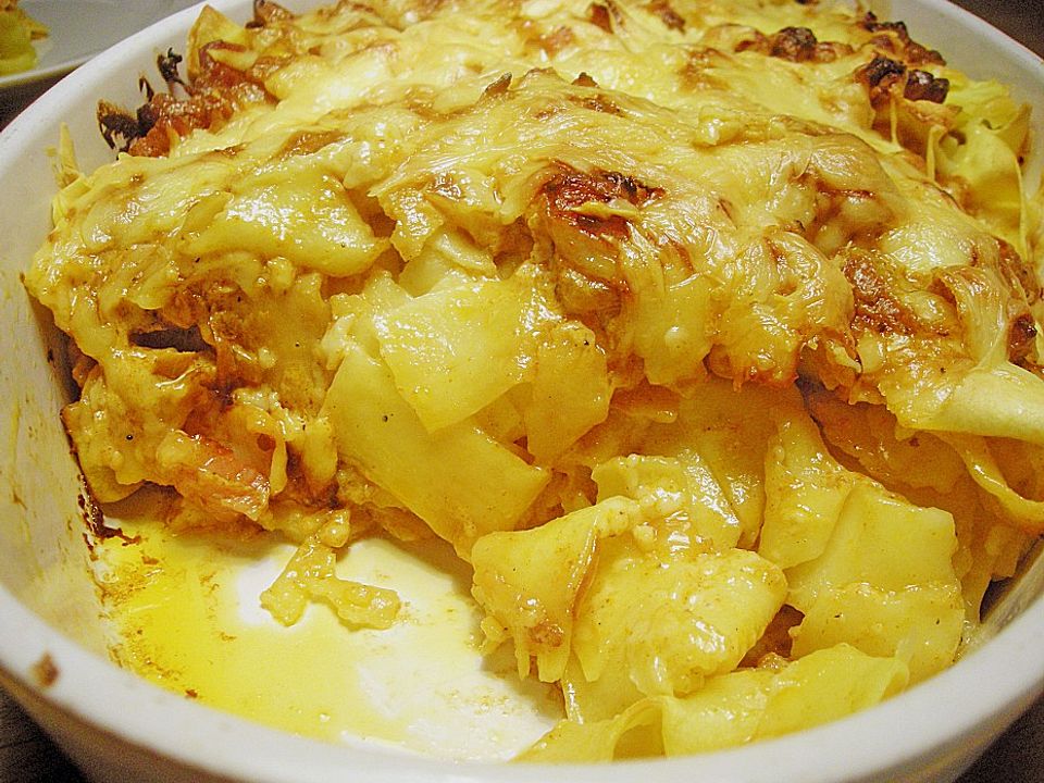 Nudelauflauf Mit Schmand