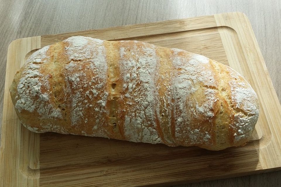 Einfaches Ciabatta