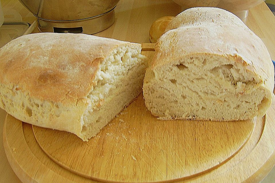 Einfaches Ciabatta