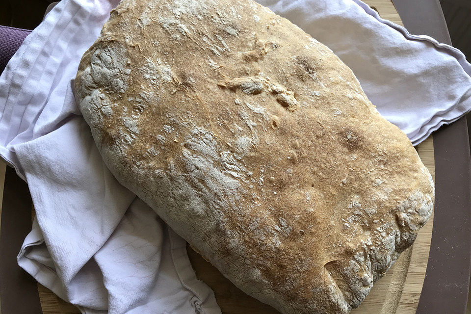 Einfaches Ciabatta