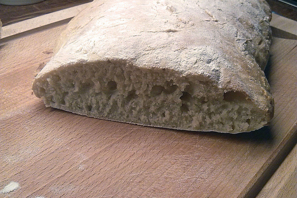 Einfaches Ciabatta