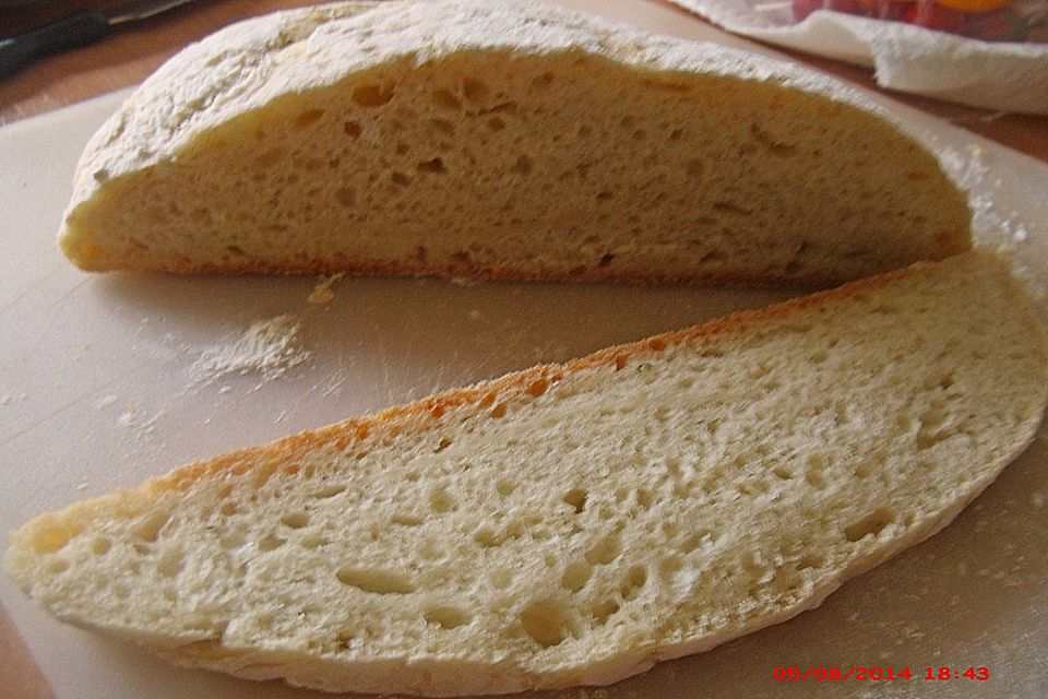 Einfaches Ciabatta