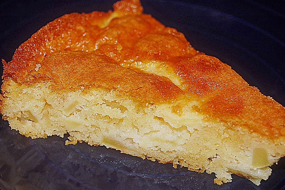 Leichter Apfel - Rührkuchen