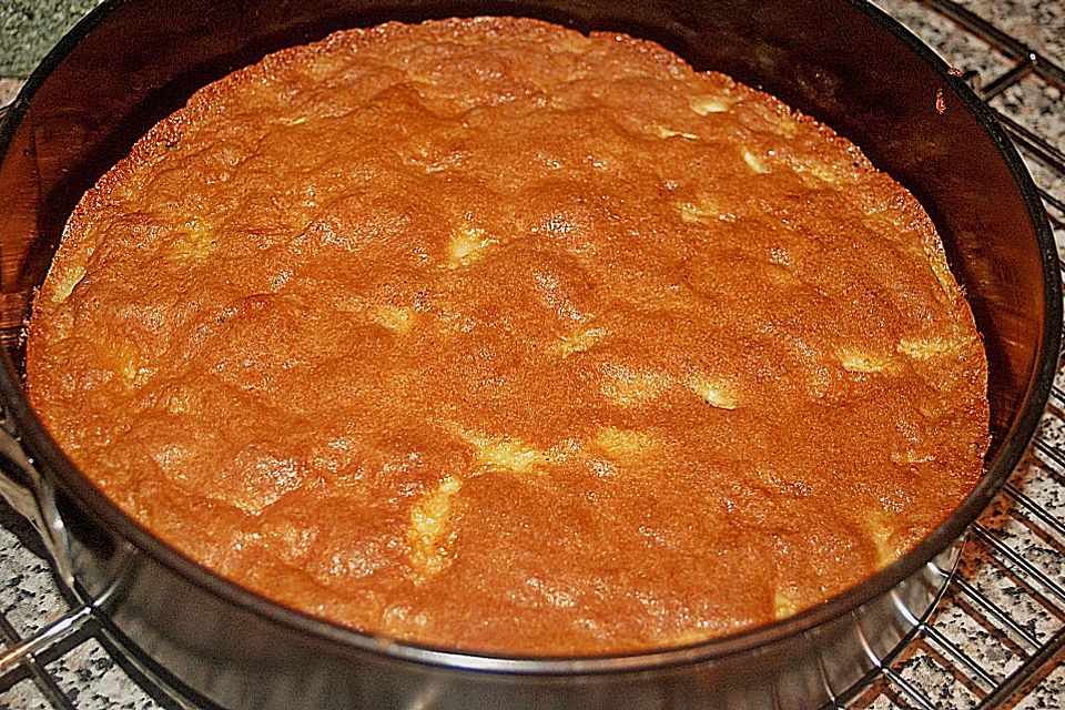 Leichter Apfel - Rührkuchen