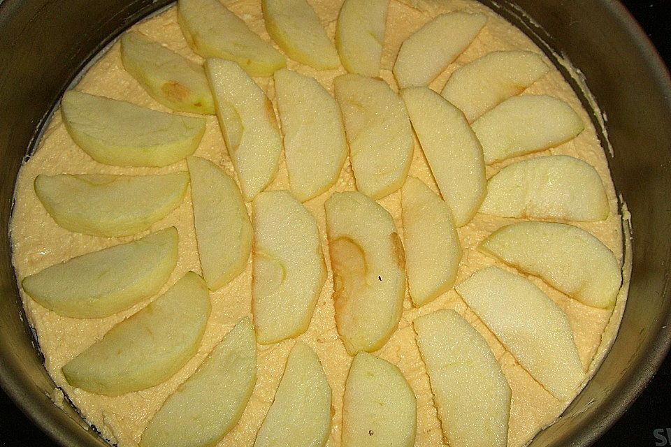 Leichter Apfel - Rührkuchen