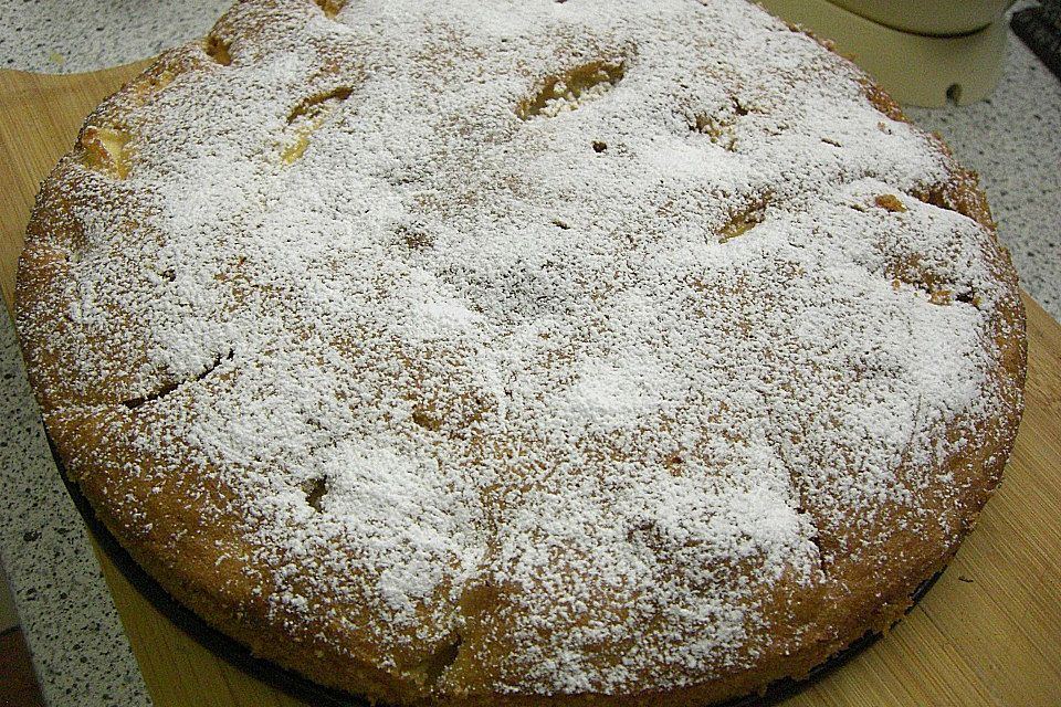 Leichter Apfel - Rührkuchen