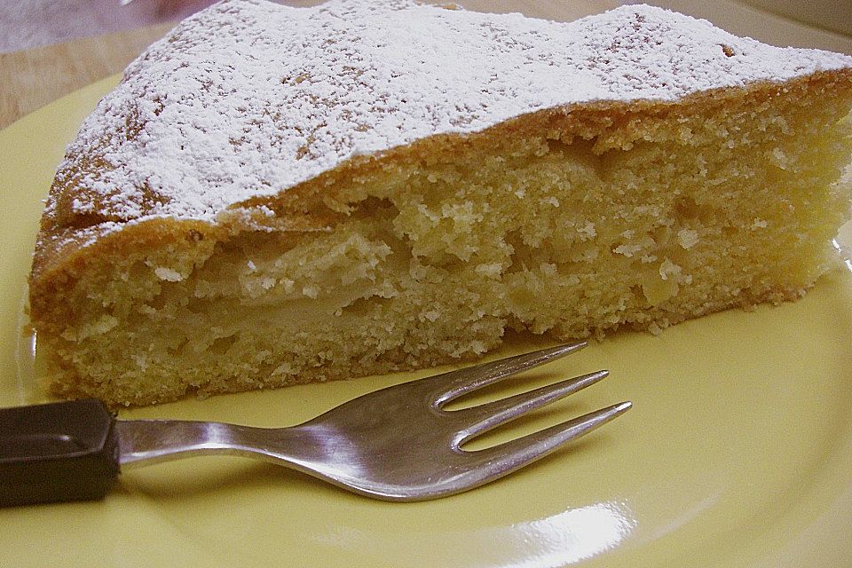 Leichter Apfel - Rührkuchen