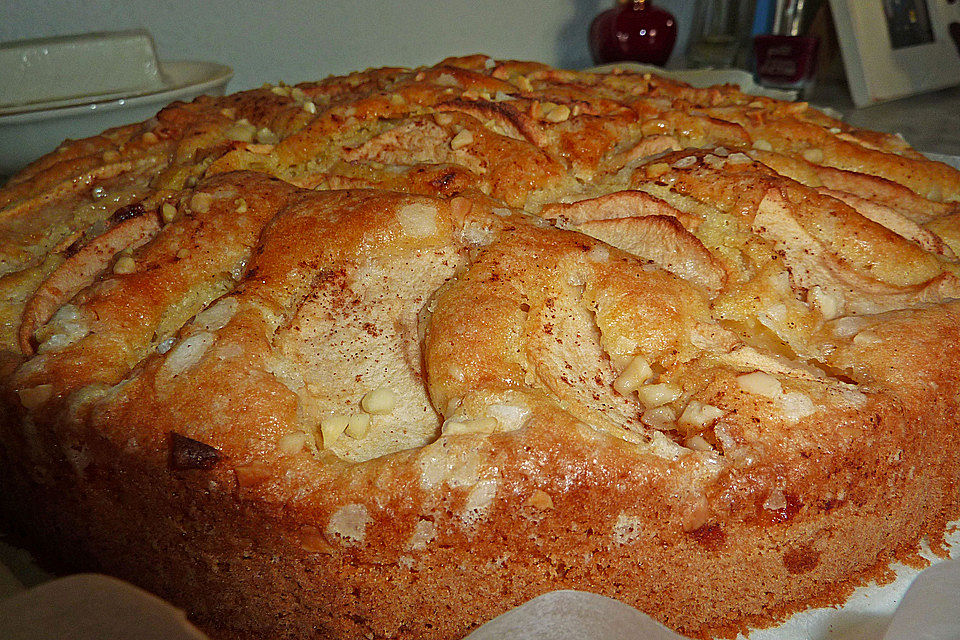 Leichter Apfel - Rührkuchen