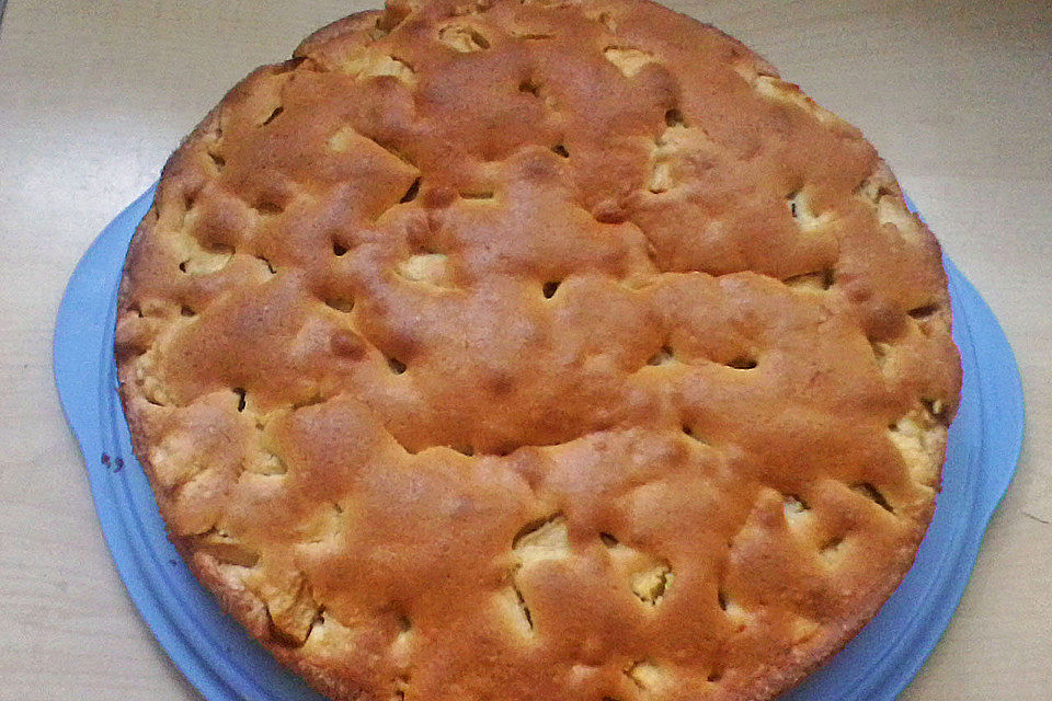 Leichter Apfel - Rührkuchen