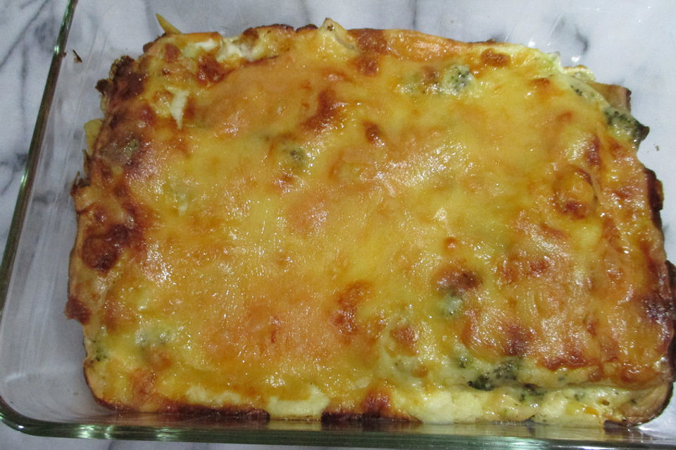 Brokkoli - Käse - Cannelloni