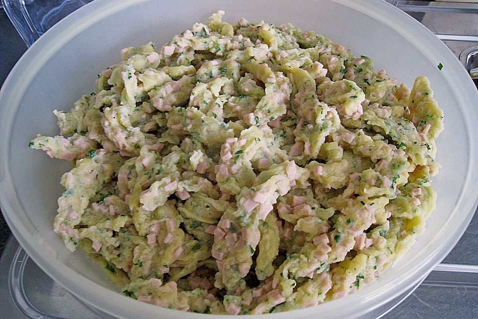 Schwäbische Wurstspätzle Schwäbische Wurstspätzle