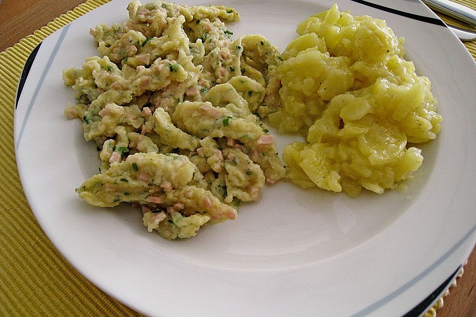 Schwäbische Wurstspätzle Schwäbische Wurstspätzle