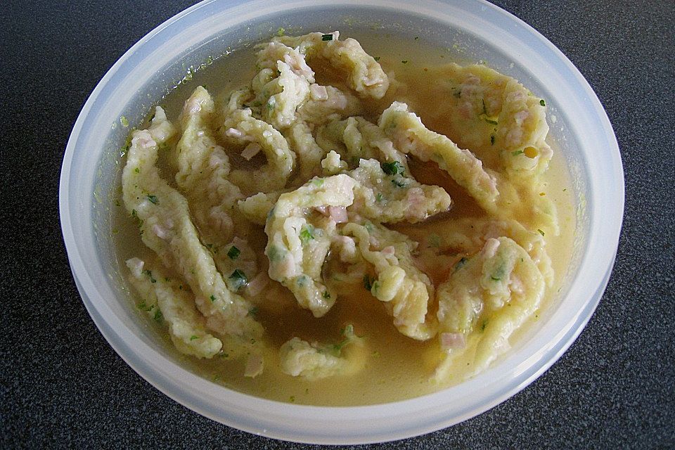 Schwäbische Wurstspätzle Schwäbische Wurstspätzle