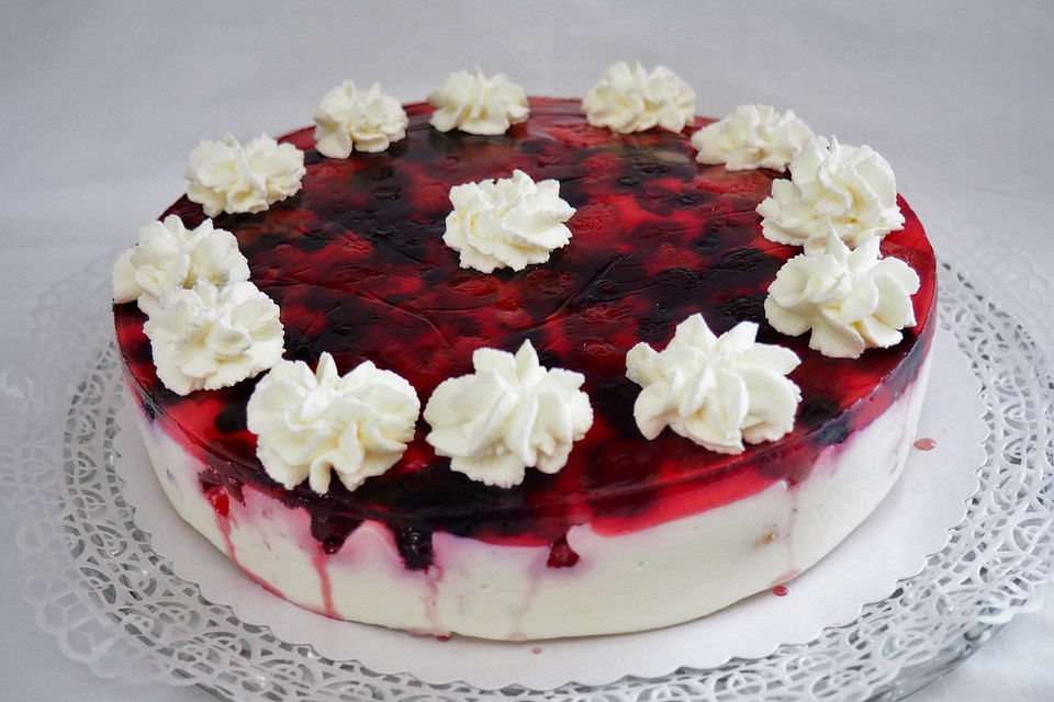 Rote - Beeren - Torte