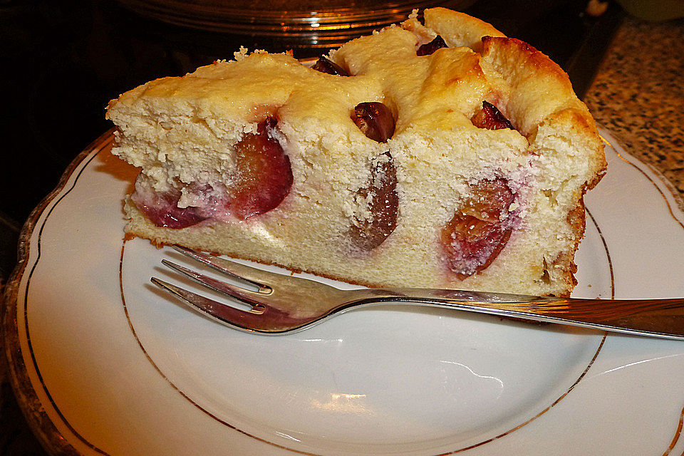 Topfenkuchen ohne Boden