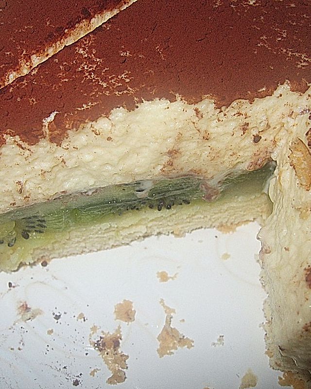 Kiwi - Tiramisu - Torte