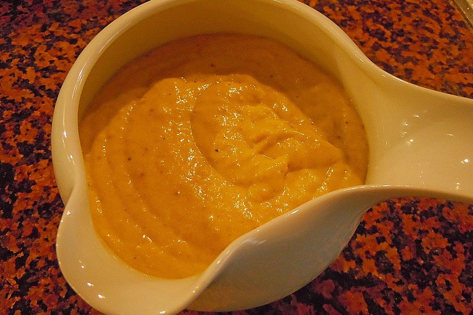 Aprikosensauce mit Curry