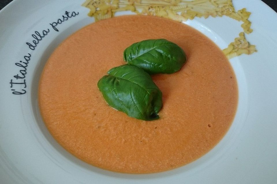 Tomatencremesuppe - der Italiener unter den Suppen