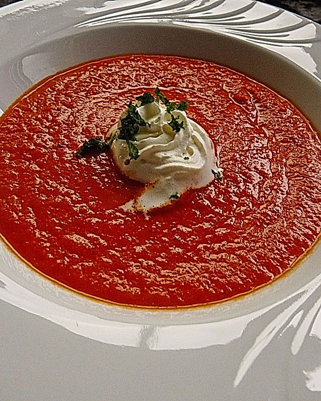 Tomatencremesuppe - der Italiener unter den Suppen