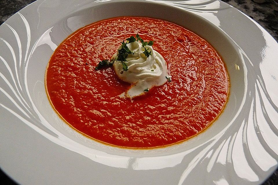 Tomatencremesuppe - der Italiener unter den Suppen