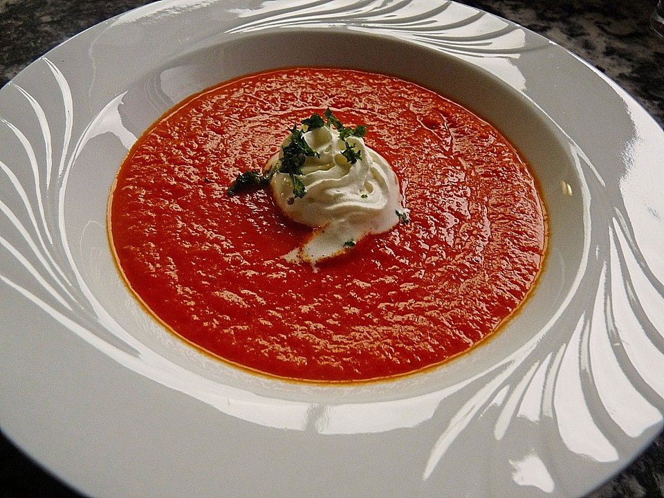 Tomatencremesuppe - der Italiener unter den Suppen von vossdd| Chefkoch
