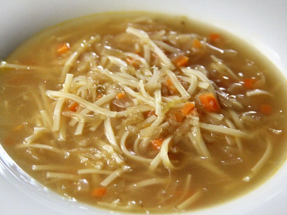 Erkältungs - Sauerkrautsuppe| Chefkoch