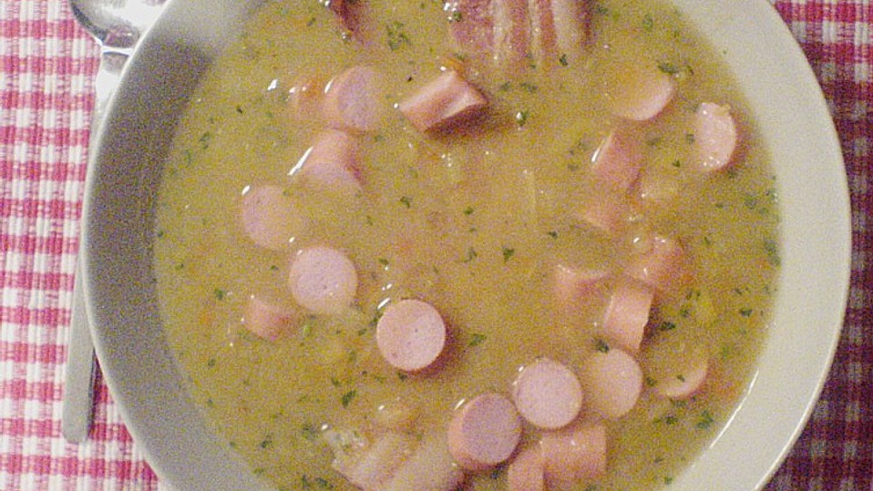 Berliner Erbsensuppe mit Speck von miguan