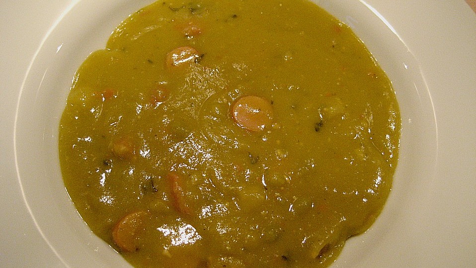 Berliner Erbsensuppe mit Speck von miguan
