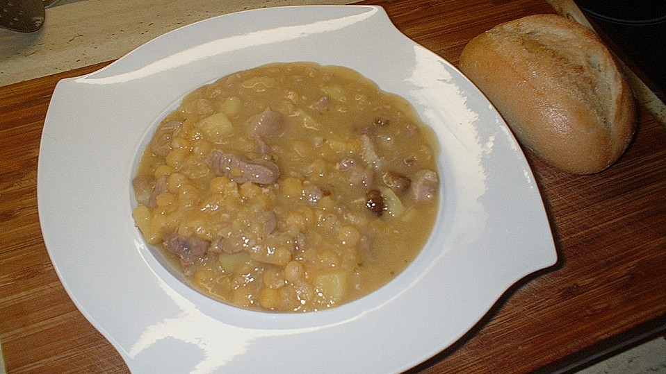 Berliner Erbsensuppe mit Speck von miguan