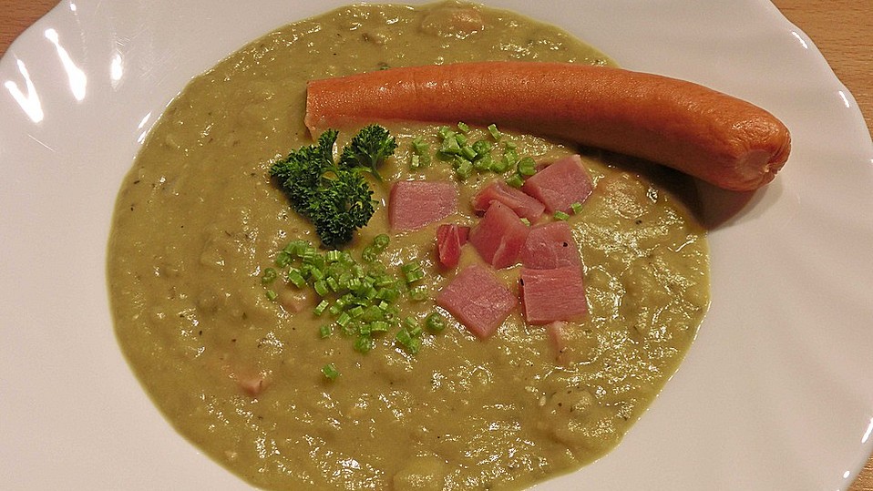 Berliner Erbsensuppe mit Speck von miguan