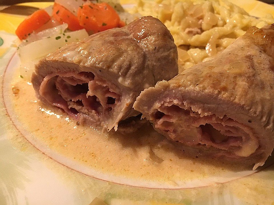 Schweinerouladen mit Schinken - Käse - Füllung von Küchenfee1976| Chefkoch