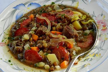 Axels Linsensuppe Suss Sauer Von Axel 42 Chefkoch 