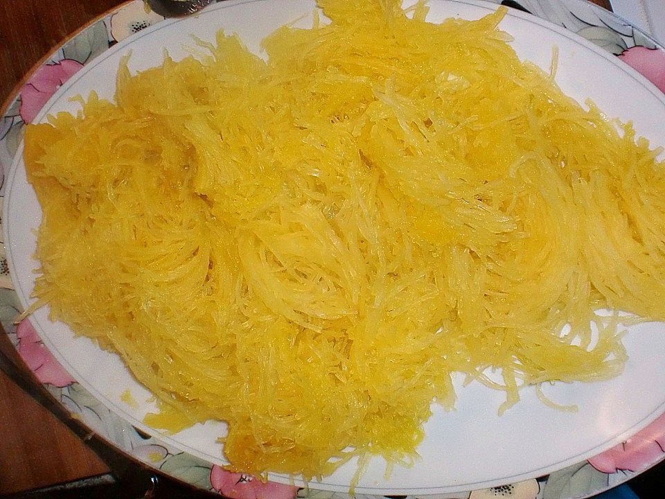 Spaghettikürbis mit Wurzelgemüse von curly64| Chefkoch