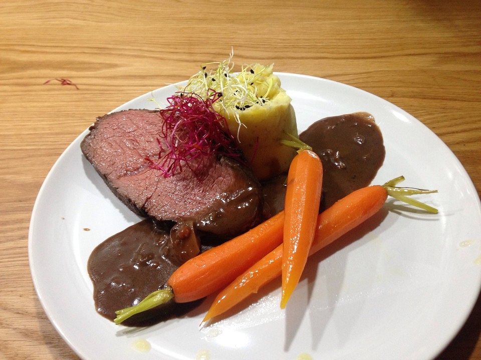 Rinderbraten mit Balsamico - Rotweinsauce von curly64 | Chefkoch