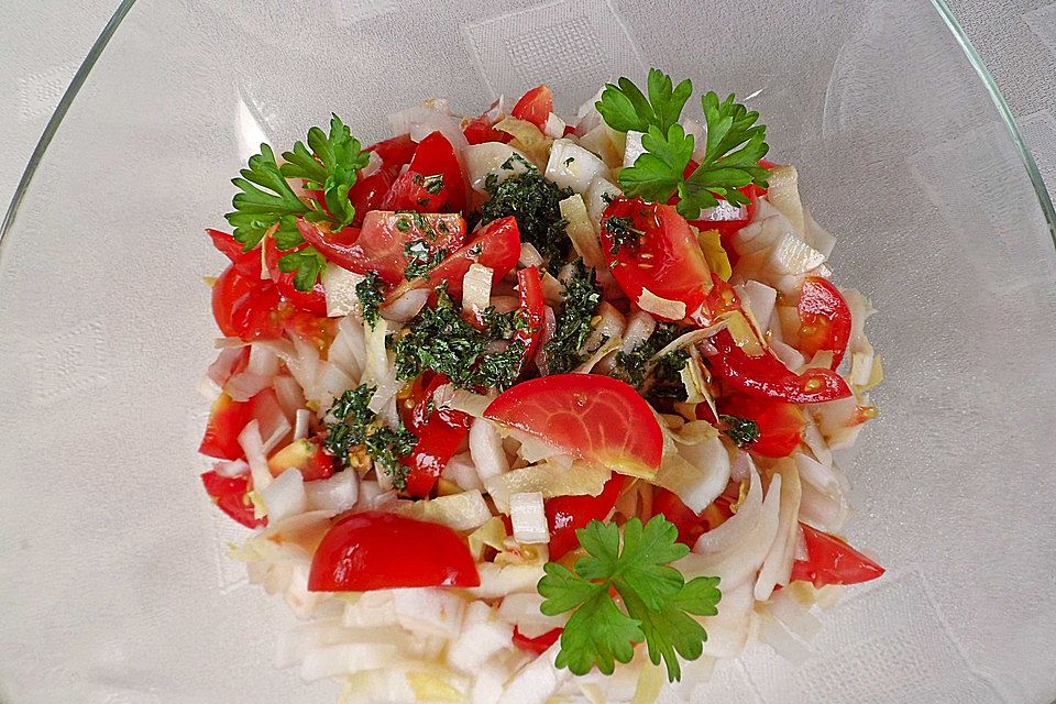 Chicoree - Tomaten - Salat