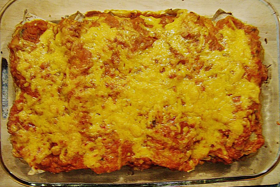 Enchiladas mit Hähnchenbrust