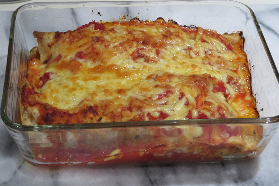 Enchiladas mit Hähnchenbrust