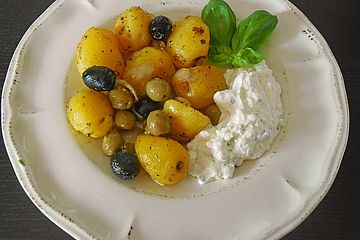 Kartoffelpfanne Griechischer Art Mit Kasecreme Von Baumfrau Chefkoch