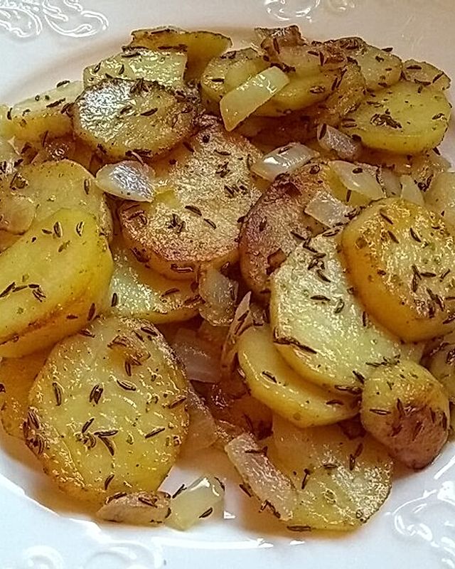 Bratkartoffeln Thüringer Art