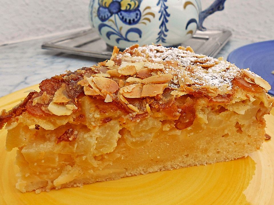 Apfelkuchen mit Mandelkruste von jienniasy| Chefkoch