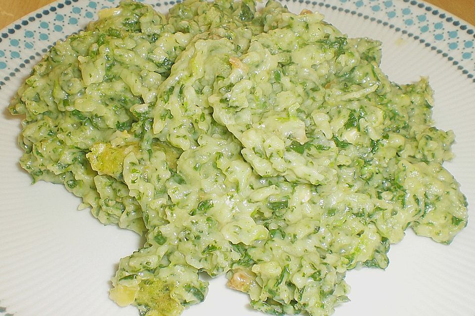 Spinatspätzle