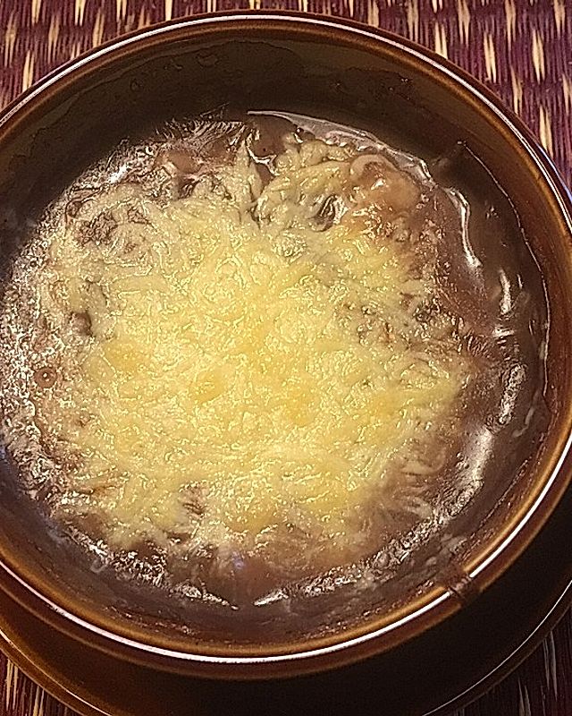 Zwiebelcremesuppe